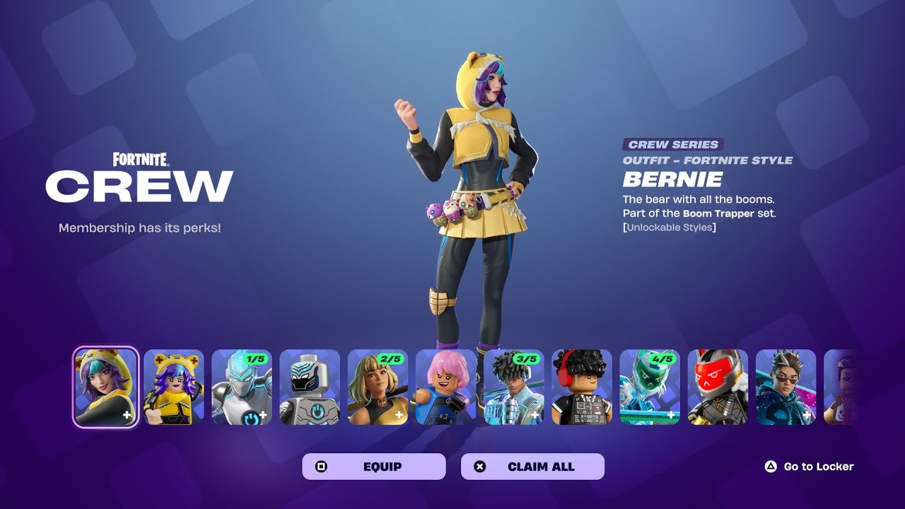 FORTNITE BUYING THE NEW AUGUST CREW PACK!