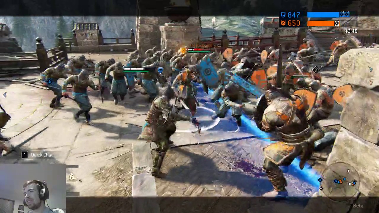 'Tis War - For Honor Open Beta (Stream Highlight)