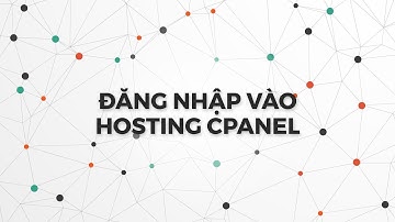 Đăng nhập vào hosting CPanel