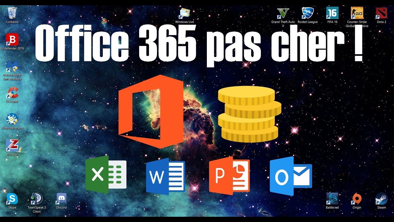 [Tuto] Comment acheter Office 365 (word, excel, powerpoint) pas cher et
