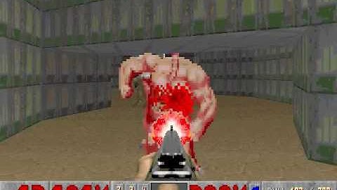 The Ultimate Doom Walkthrough (100%) - Part 10 - E2M1: Deimos Anomaly