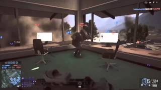 BATTLEFIELD 4 MULTIPLAYER GAMEPLAY  Awesome Knife Kill  via Xbox One