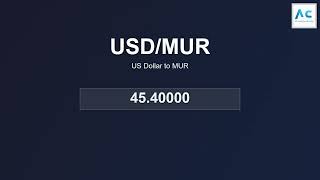 USD to MUR Today   US Dollar vs MUR   15 October 2025   USD Rising 📈 MUR Falling
