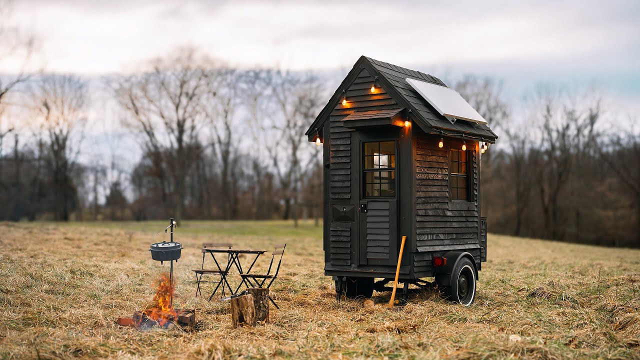 4 Course Meal at my Tiny House (19sqft)