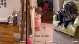 Hide and seek with a toddler be like... | TikTok