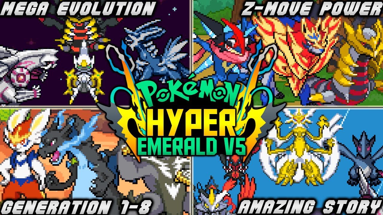 [UPDATED] Completed Pokemon GBA Rom With Mega Evolution, Z Moves, Gen 1 ...