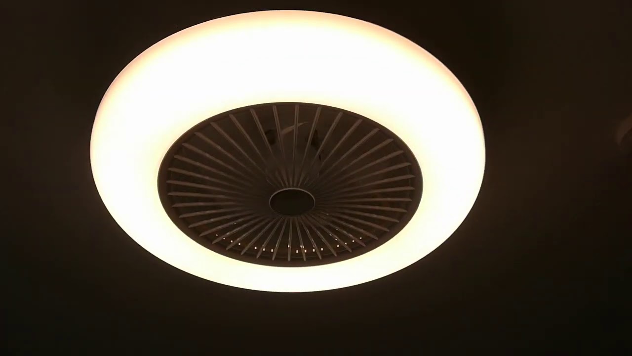Deckenventilator mit Led - YouTube