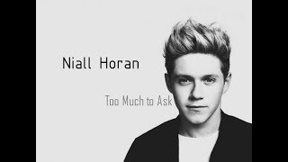 Niall Horan - Too Much to Ask - Lyrics Video.