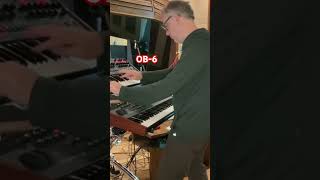 OB-6 Improv. #analogsynth #recordingstudio @losolivosrecordingstudios #betohale