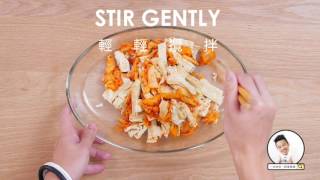 素食者的減重料理【豆皮涼拌泡菜】
