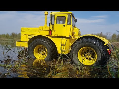 Видео: Доработка КИРОВЦА для гряземеса! Scale RC K-700 mudding.