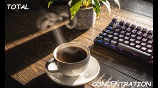 FLOW STATE: Ambient Focus Music for Maximum Concentration (Mechanical Keyboard & Coffee)