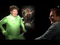 Will arnett cant keep a straight face when talking cgi with rich fulcher