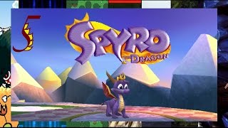 Let's Play Spyro The Dragon 05 Angetrunkene Nostalgie auf Deutsch ;) 120%! screenshot 4