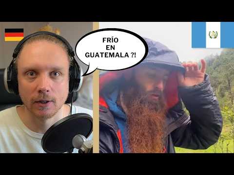 Alemán reacciona a LA ZONA MÁS FRÍA DE GUATEMALA