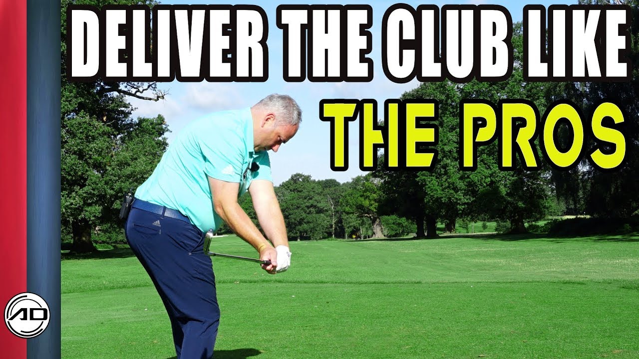 How To Deliver The Golf Club Like The Pros YouTube