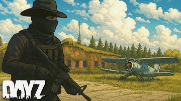 We BUILT A BASE On An ABANDONED AIRFIELD - DayZ Movie!