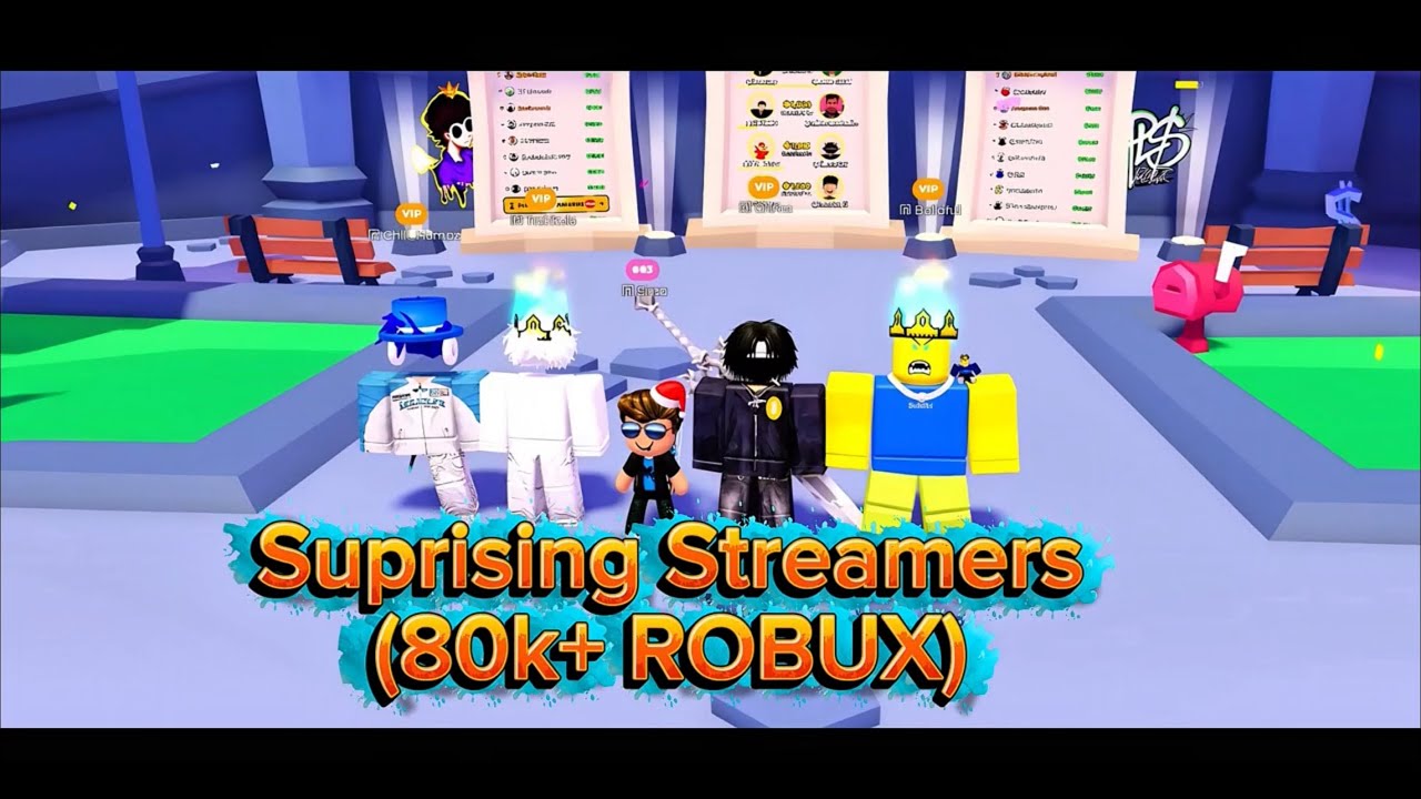 Suprising Streamers in Pls Donate (80k+ ROBUX) with @EissoRBX @just ...