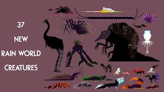 Rain World: Ecosystem Expanded - Designing over 30 new Rain World creature concepts.
