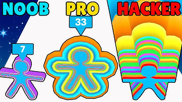 NOOB vs PRO vs HACKER in Layer Runner