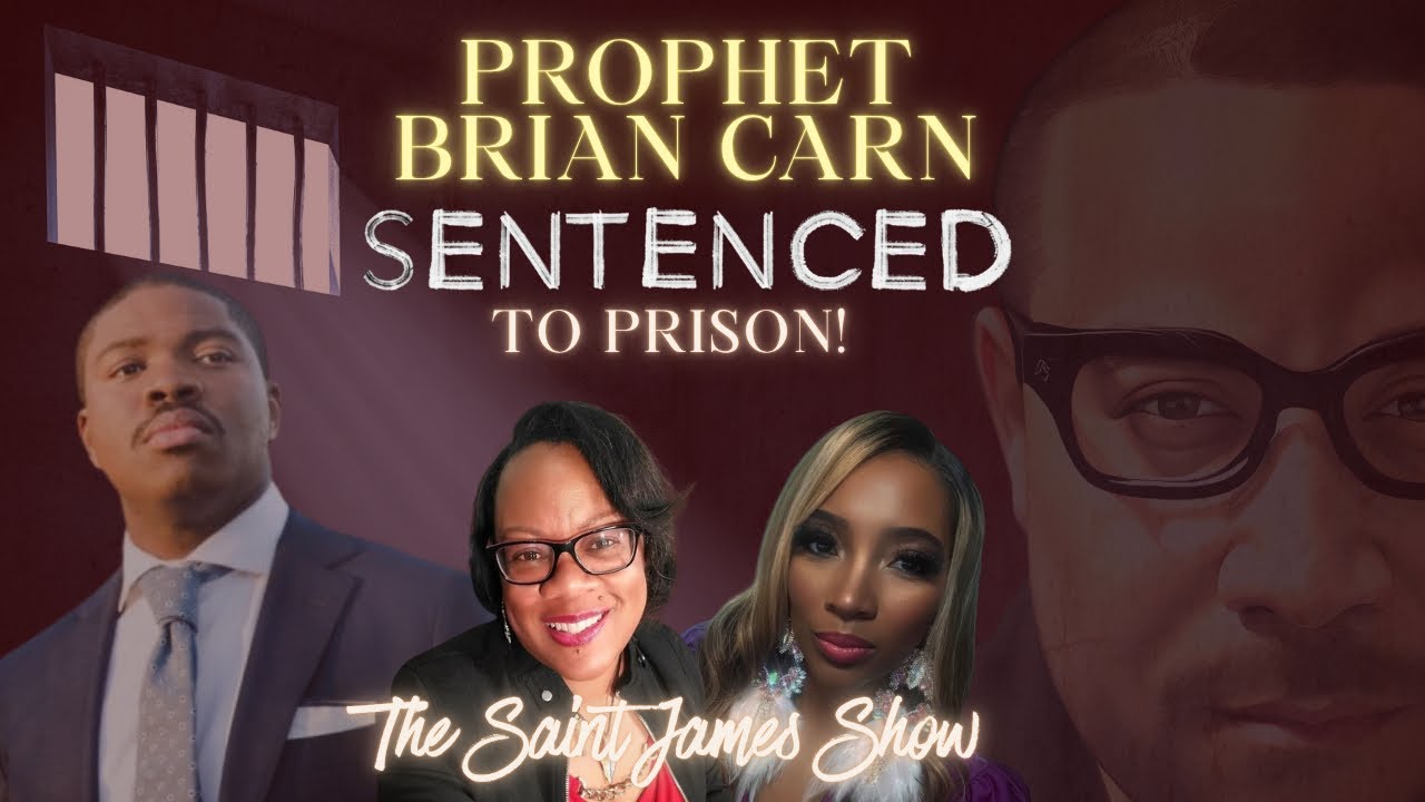 PROPHET BRIAN CARN HEADS TO PRISON #moregrace #bishoplambertgates #blackchurchnews #cogic