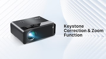 Keystone Correction & Zoom Function