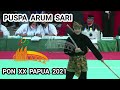 Puspa arum sari  pon xx papua 2021