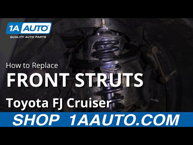 How To Replace Front Struts 07 14 Toyota Fj Cruiser 1a Auto