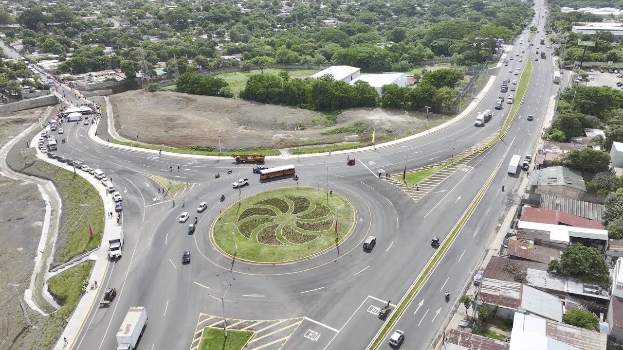 Nueva rotonda y acceso a Ciudad Sandino beneficiará a más 350 mil habitantes