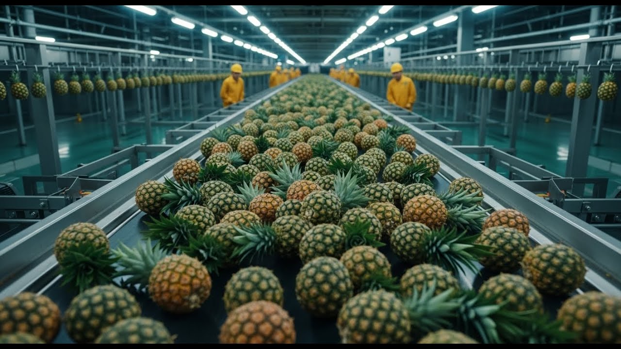 How Luxury Fruit Is Made Inside the Canning Factory – (Full Process)