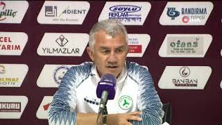 Ümit Şengül: Telafi ettik! Bandırmaspor - Giresunspor : 0 - 1