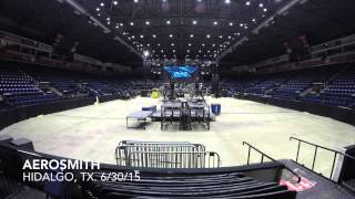 Aerosmith Stage Setup