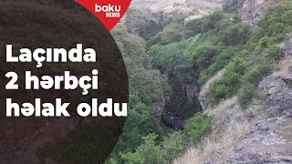 Laçında avtomobil qəzasında 2 hərbçi həyatını itirdi - Baku TV