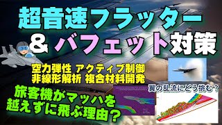 航空機空力弾性の最前線！遷音速バフェット&フラッター制御技術 - YouTube