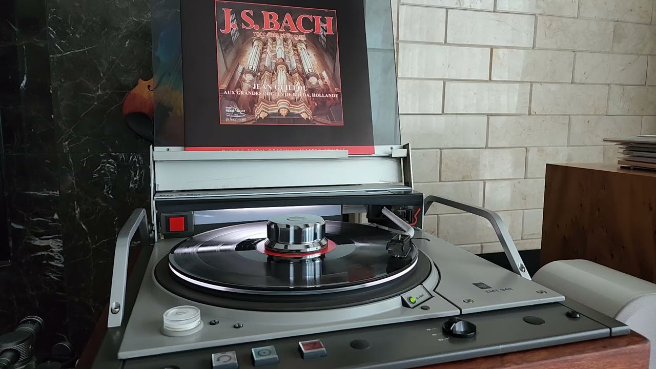 [Vinyl/LP] EMT TSD Anniv. - J. S. BACH, Toccata and Fugue in D Minor BWV 565, JEAN GUILLOU, AN-2102