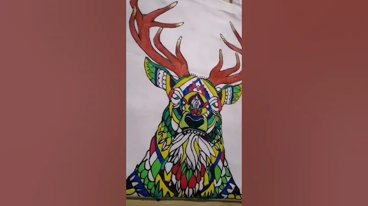 Easy Tote bag painting #howtomakerealisticportrait #paintingforbeginners #easyart #shortvideo