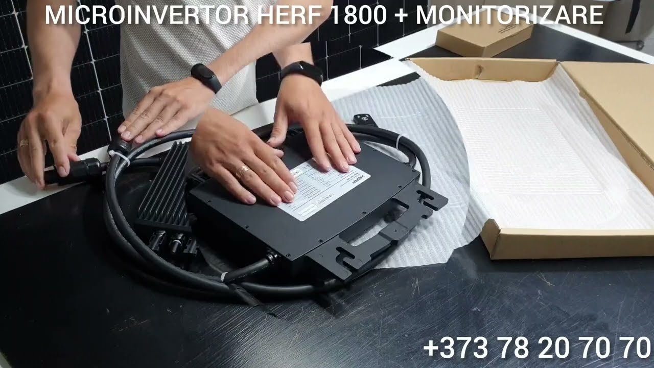 MICROINVERTOR HERF 1800 + MONITORIZARE