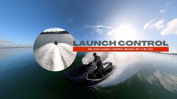 Sea-doo Launch Control for first time users. Impressive speed and power