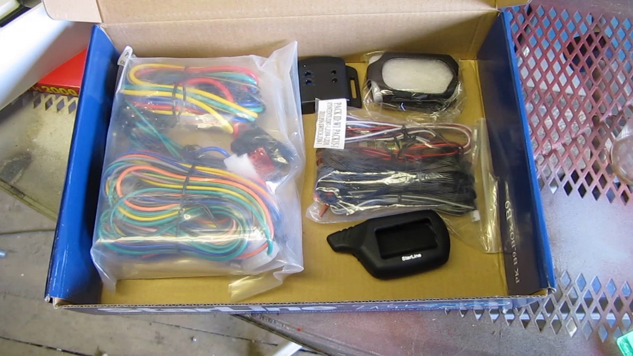 Китайская сигналка Старлайн В9 twage с Алиэкспресс - YouTube