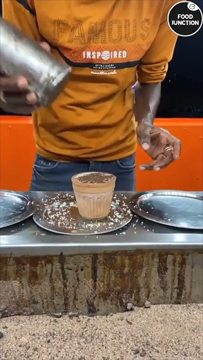 Making Of Famous Turkish Coffee In sand With A Chocolate Twist #streetfood #foodielife #food