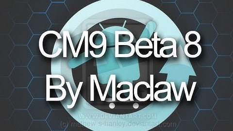 CyanogenMod 9 Beta 8 on Samsung Galaxy Ace