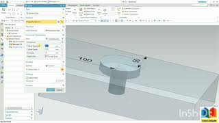 59. Hole in UG NX Siemens Mr-Katyal #siemens #mold #nx #holes  #design