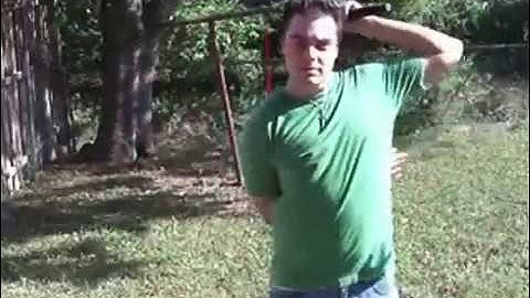 Nunchaku Basics - Behind the Back Catch