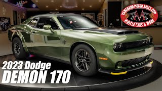 2023 Dodge Challenger SRT Demon 170 For Sale Vanguard Motor Sales #1965