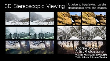How to view 3D Stereoscopic films and images  - A guide to freeviewing parallel stereoscopic art
