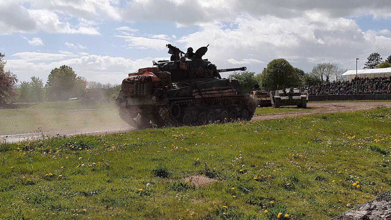 Bovington tank museum tiger day April 2019 sherman