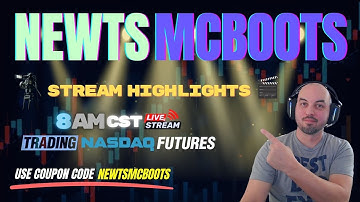 🎯Stream Recap: Live Nasdaq Futures Trading (2 Trades) | ICT Concepts | Newts McBoots🔥