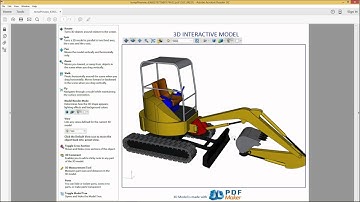 3D PDF Maker StandAlone Tutorial 2i. 3D PDF with Step, IGES and U3D files
