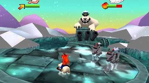 Crash Bash - Bearminator (Boss)