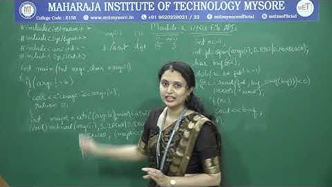 Device File APIs, FIFO File APIs, Symbolic Link File APIs | VII | CS | Module 2 | USP | Session 8